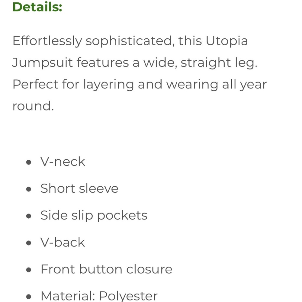 Utopia Jumpsuit - Picture 2 of 3